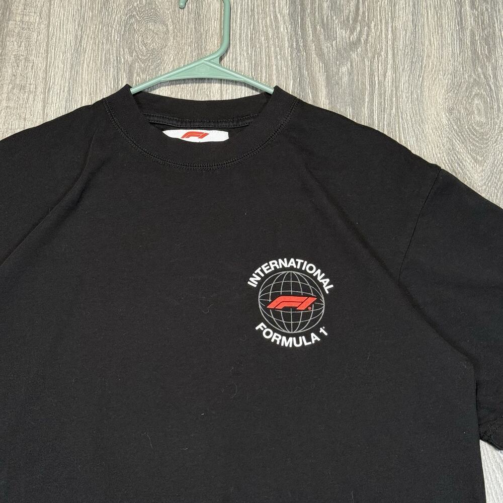 Formula 1 x Pacsun Graphic T Shirt Men's Size M Black Short Sleeve Racing Logo - Picture 3 of 6